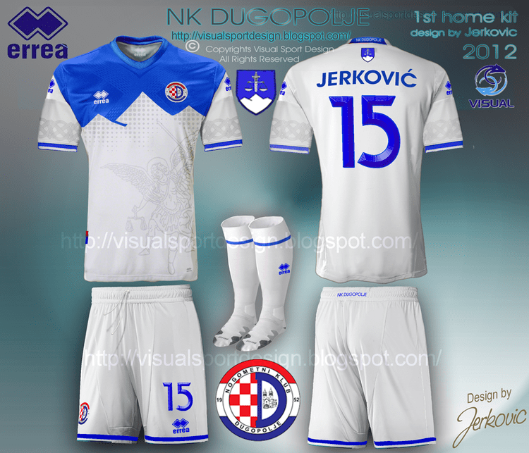 NK Dugopolje Visual Football Fantasy Kit Design NK DUGOPOLJE