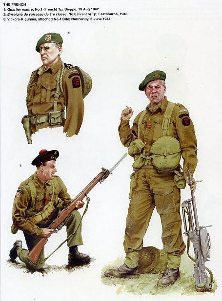 No. 10 (Inter-Allied) Commando 19424 No 10 InterAllied Commando Pinterest Pintura