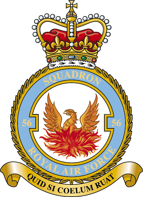 No. 56 Squadron RAF www56sqnfirebirdsorgukimagesbadge56sqnpng