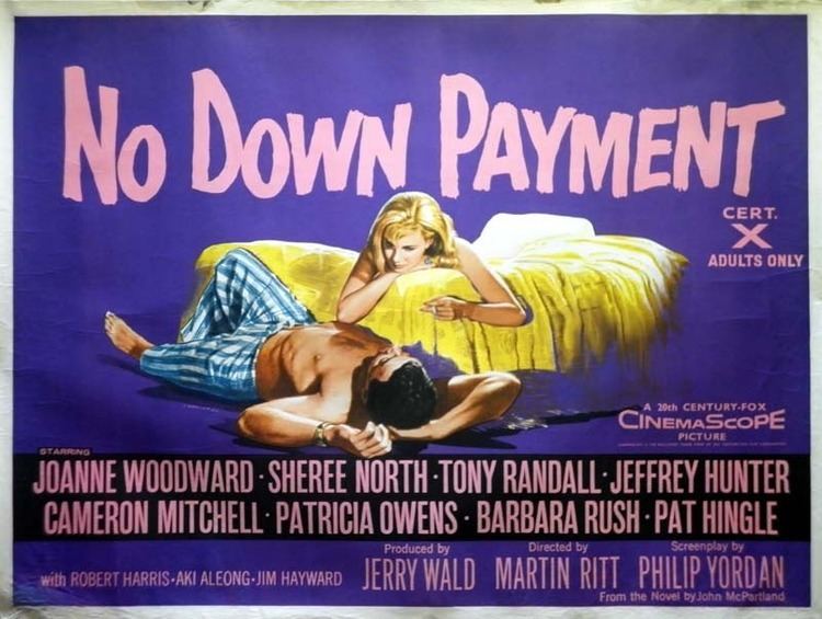 No Down Payment No Down Payment 1957 Film No Down Payment Chantrell Poster 1957