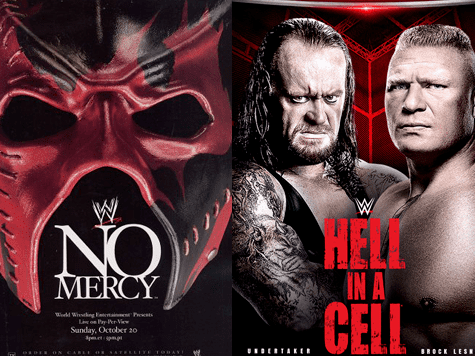 No Mercy (2002) Hell in a Cell 2015 or No Mercy 2002 Pile Driver Press