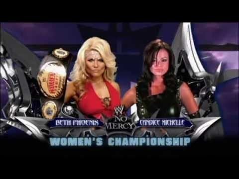 No Mercy (2008) WWE No Mercy 2008 match card YouTube