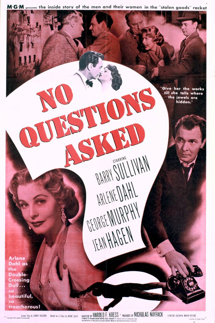 No Questions Asked wwwgstaticcomtvthumbmovieposters11185p11185