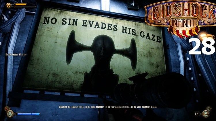 No Sin Evades His Gaze NO SIN EVADES HIS GAZE Bioshock Infinite Part 28 Blind YouTube