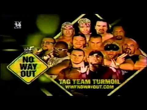 No Way Out (2002) WWF No Way Out 2002 Matchcard YouTube
