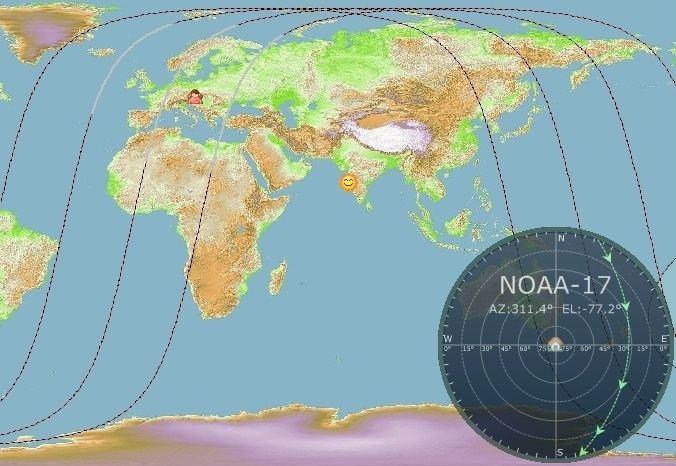 NOAA-17 noaa17 satellite