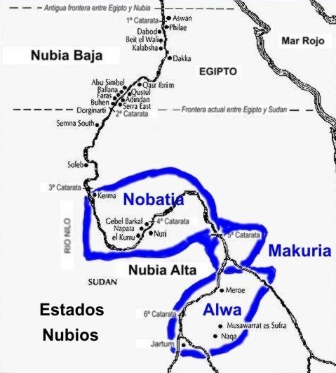 Nobatia Nubia Nobatia Makuria Alwa