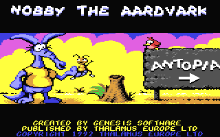 Nobby the Aardvark GB64COM C64 Games Database Music Emulation Frontends Reviews