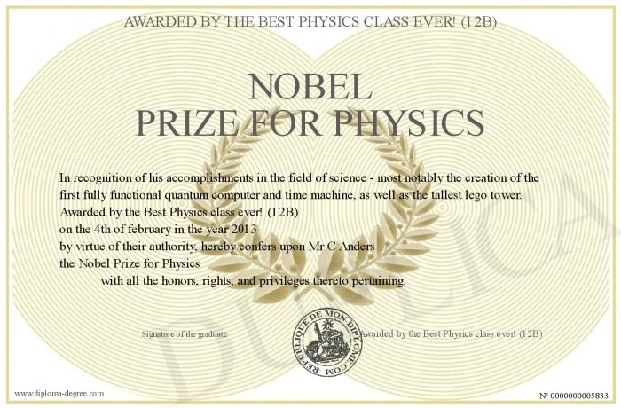 Nobel Prize in Physics Nobel Prize in Physics 2014
