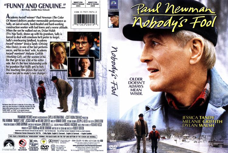 Nobody's Fool (1994 film) Nobodys Fool 1994 WS R1 Movie DVD CD Label DVD Cover Front