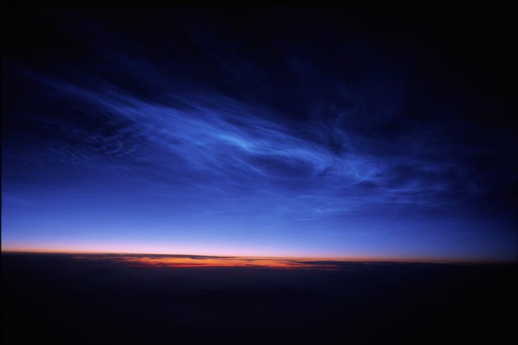 Noctilucent cloud Noctilucent Clouds NASA