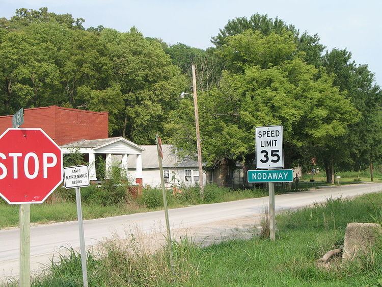 ghost towns in nodaway county missouri