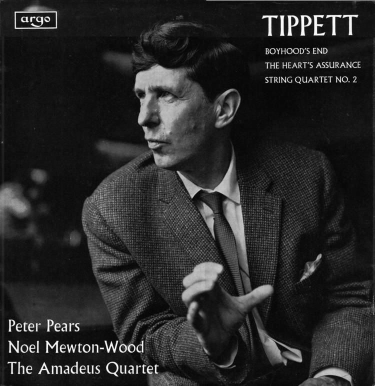 Noel Mewton-Wood The Music Parlour Tippett Pears amp MewtonWood Argo