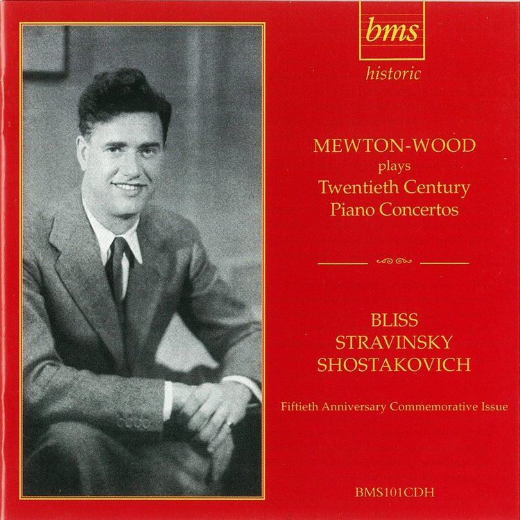 Noel Mewton-Wood MewtonWood plays Twentieth Century Piano Concertos