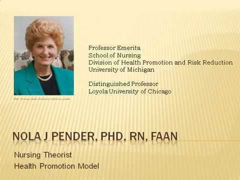 nola pender nursing theory