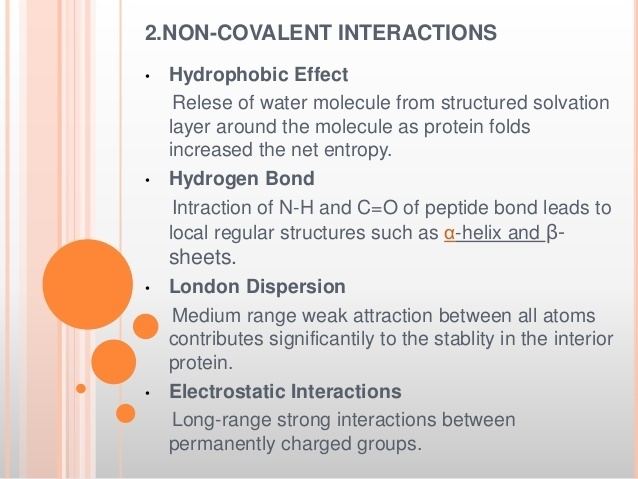 Non-covalent interactions httpsimageslidesharecdncommacromolecules4461