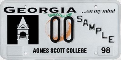 Non-passenger and optional vehicle registration plates of Georgia (U.S. state)