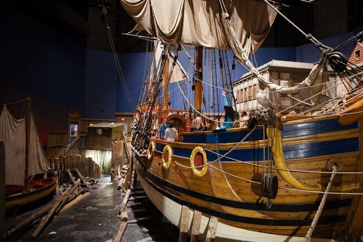 Nonsuch (1650 ship) Students aboard the 17th century Nonsuch ship at the Manitoba Museum