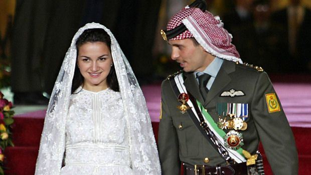 Noor bint Asem Prince Hamzah of Jordan and Princess Noor bint Asem