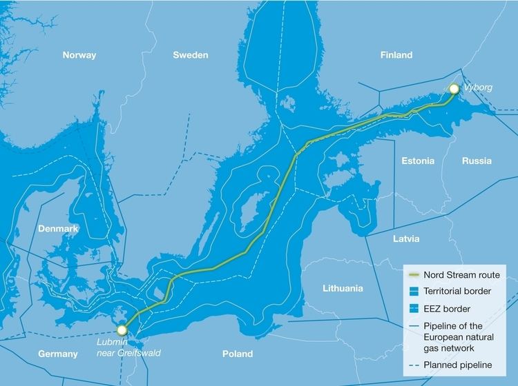 Nord Stream Nord Stream Pipeline Reinforcing Gas Supplies to Northwest Europe