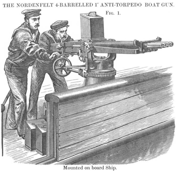 Nordenfelt gun 1inch Nordenfelt gun Wikipedia