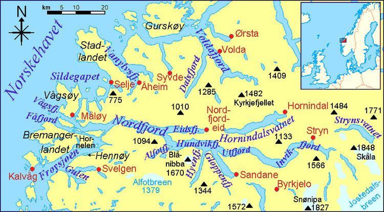 Nordfjord Nordfjord fjord Wikipedia