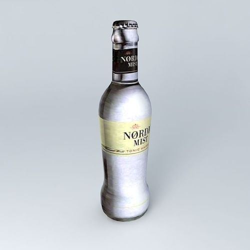 Nordic Mist Nrdic Mist Tonic Water Bottle free 3D Model MAX OBJ 3DS FBX STL DAE