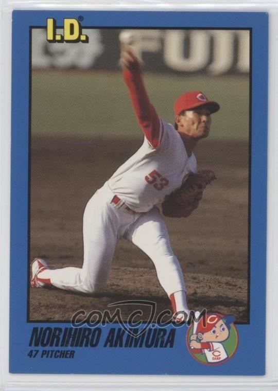 Norihiro Akimura 1993 Tomy ID Pro Baseball Base 164 Norihiro Akimura COMC