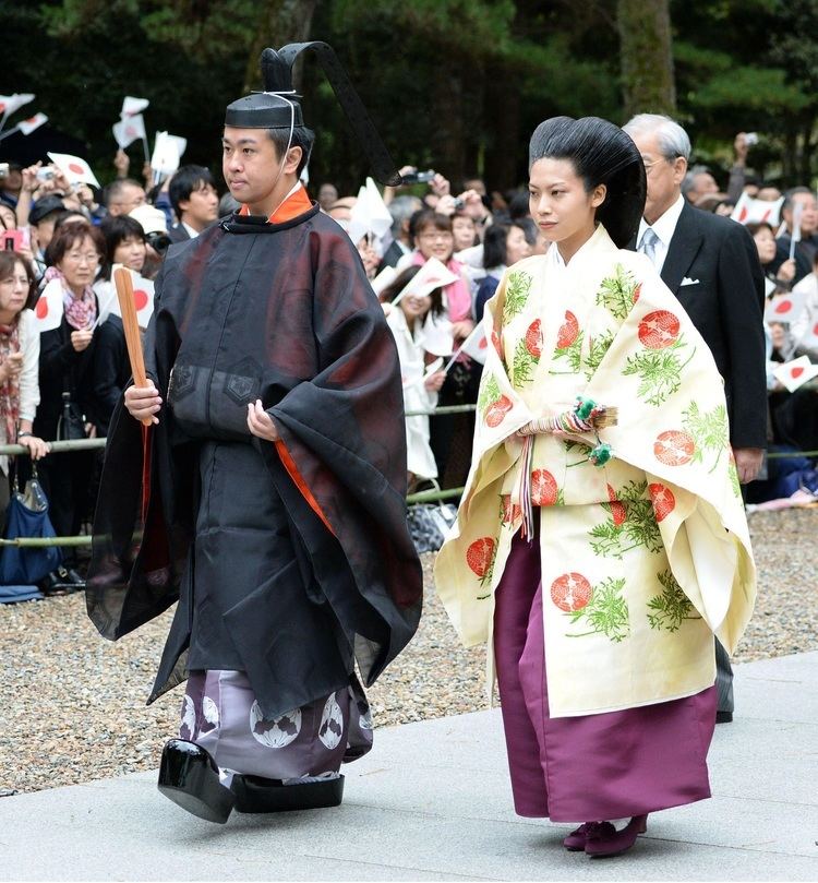 Noriko Senge Princess Noriko marries son of Izumo Taisha priest