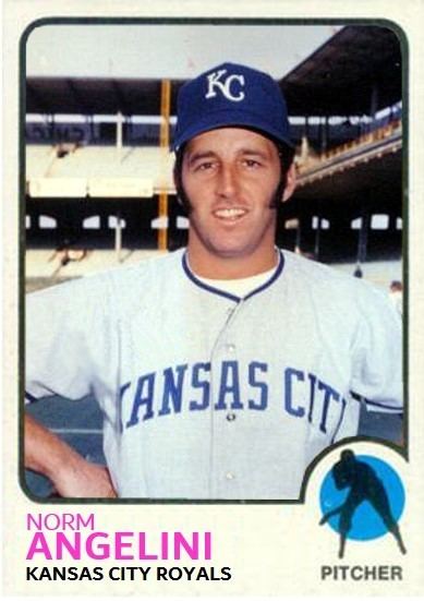 Norm Angelini Norm Angelini Kansas City Royals My Custom Baseball Cards Pinterest