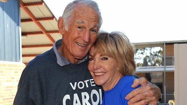 Norm Provan Carol plays master card to win supporters for mayoral