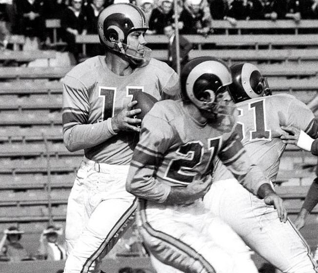 Norm Van Brocklin Norm Van Brocklin Rams Eagles 19491960 Best NFL