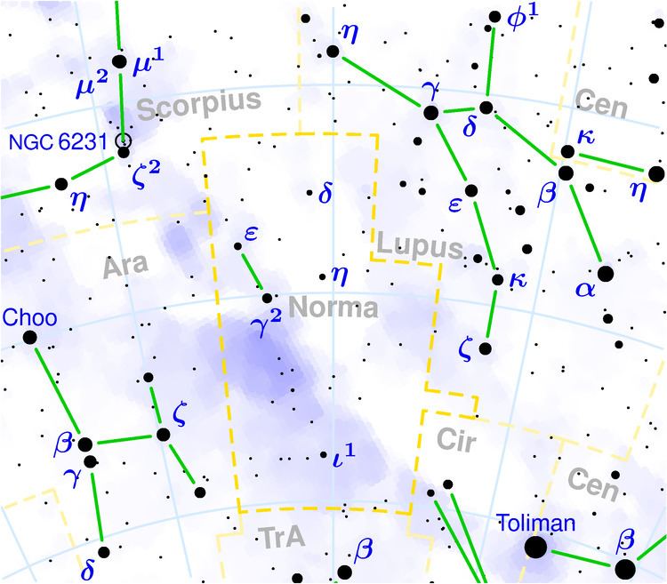 Norma (constellation) Norma constellation Simple English Wikipedia the free encyclopedia