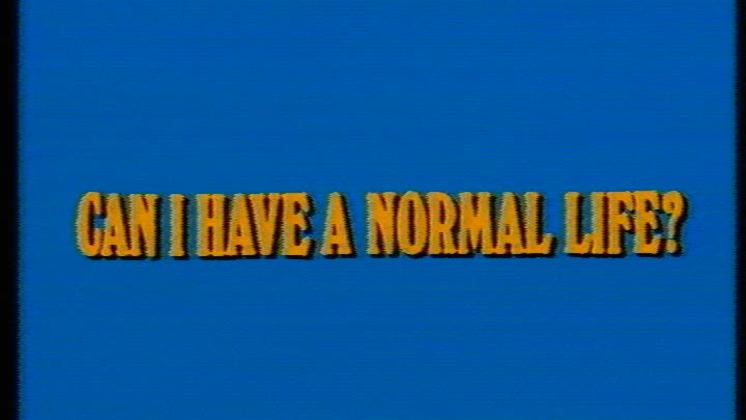 Normal Life Can I Have A Normal Life Short Film Australian Film Television and