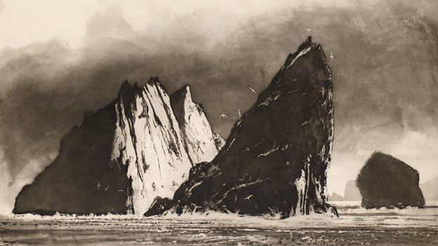 Norman Ackroyd BBC Arts amp Culture Norman Ackroyd Artist At Work