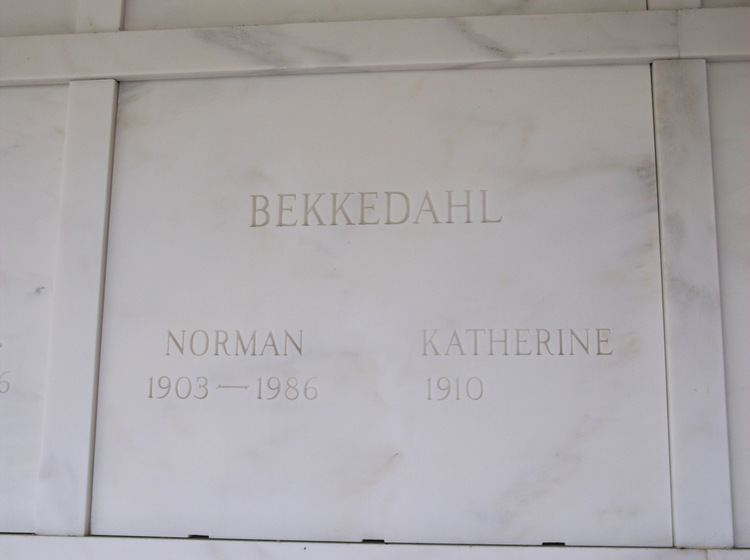 Norman Bekkedahl Dr Norman Bekkedahl 1903 1986 Find A Grave Memorial