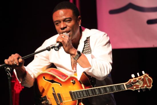 Norman Brown (guitarist) Norman Brown Jackiem Joyner and Nick Colionne at DuSable