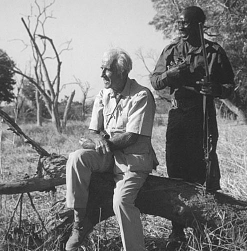 Norman Carr Norman Carr Elephant Wood Zambia