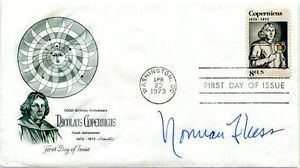 Norman F. Ness AUTHENTIC Extraterrestrial Geophysicist Norman F Ness signed FDC eBay