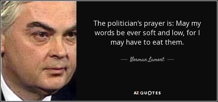 Norman Lamont TOP 6 QUOTES BY NORMAN LAMONT AZ Quotes
