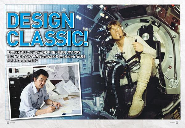 Norman Reynolds Design Classic News Features Star Wars Insider Titan Magazines