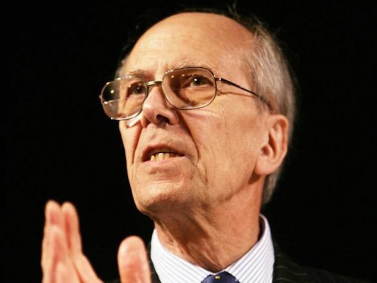 Norman Tebbit Tory peer Lord Tebbit who condemned EU citizens right to stay