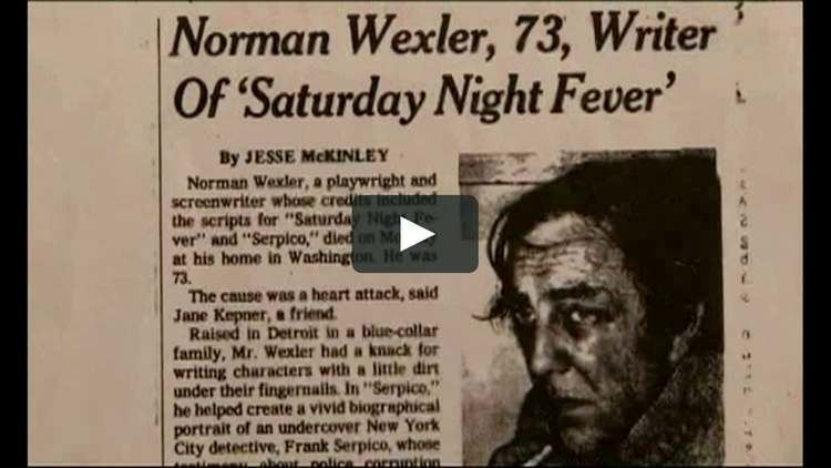 Norman Wexler The Double Life of Norman Wexler on Vimeo