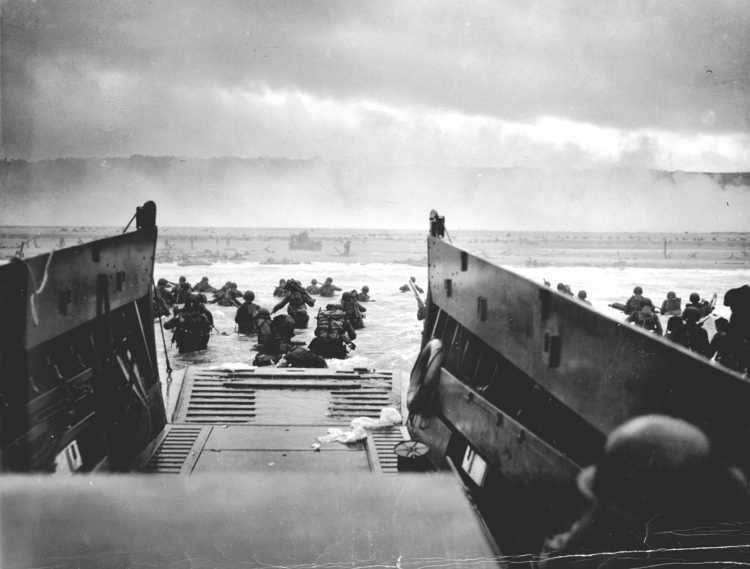 Normandy landings Landing in Normandy