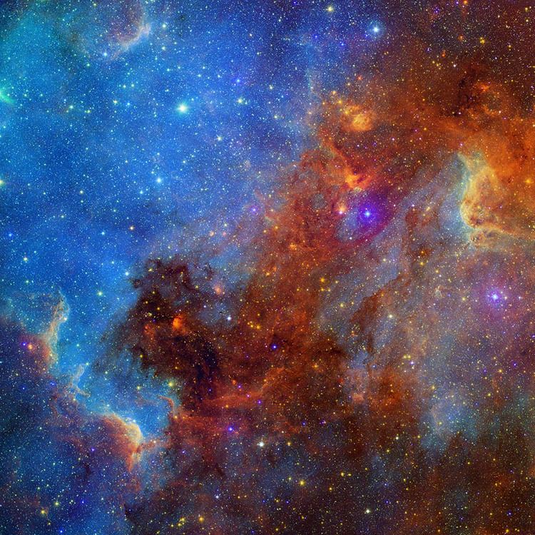 North America Nebula North America Nebula in Different Lights NASA Spitzer Space Telescope
