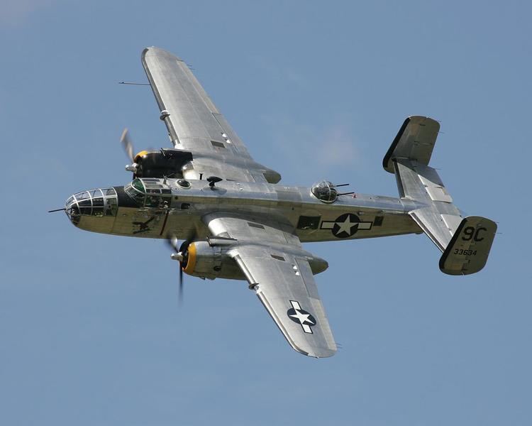 North American B-25 Mitchell North American B25 Mitchell Technical Specs History and Pictures