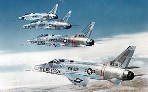 North American F-100 Super Sabre httpsuploadwikimediaorgwikipediacommonsthu