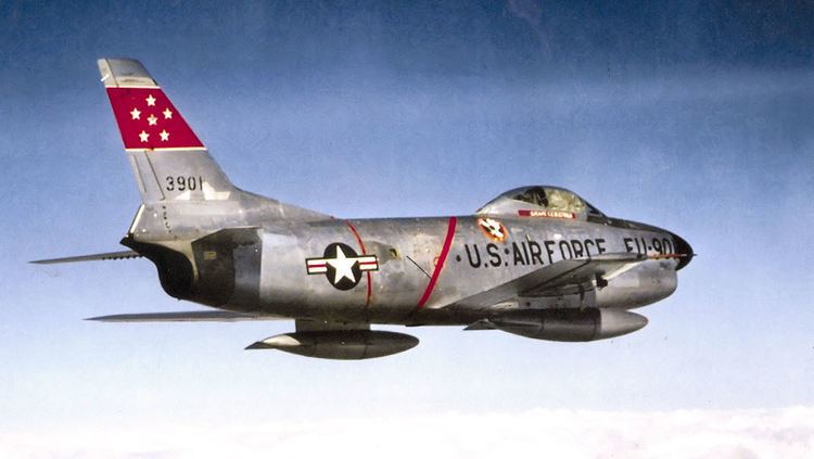 North American F-86D Sabre File332d FighterInterceptor Squadron North American F86D45NA
