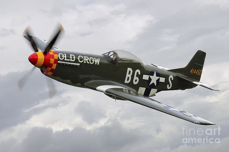 North American P-51 Mustang A North American P51 Mustang In Flight Photograph by Daniel Karlsson