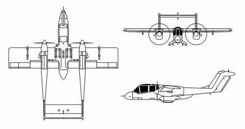 North American Rockwell OV-10 Bronco TheBlueprintscom Blueprints gt Modern airplanes gt North American